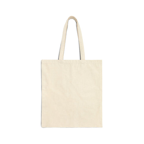 Canvas Tote Bag — Minimal Floral Sketch “They care about my growth” Eco Shopper